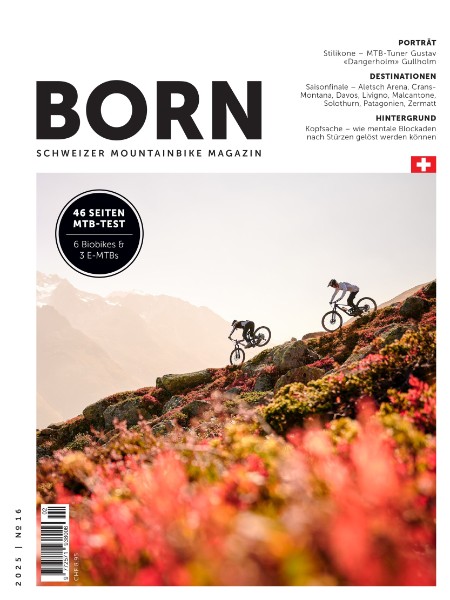 BORN Mountainbike Magazin No 16.2025 BORN Mountainbike Magazin No 16.2025