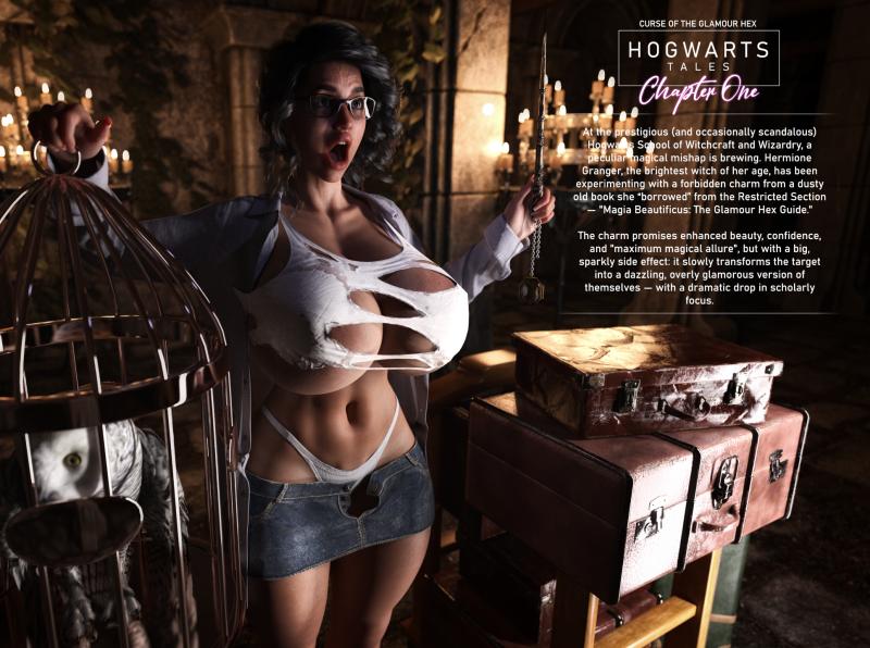 Traveller1993 - Hogwarts Tale 1 3D Porn Comic