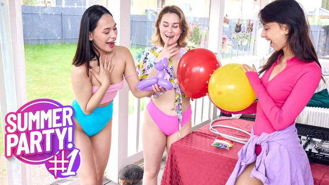 Iris Murai, Ashly Rabbit, Roxy Muray - Come Party With Us - Part 1