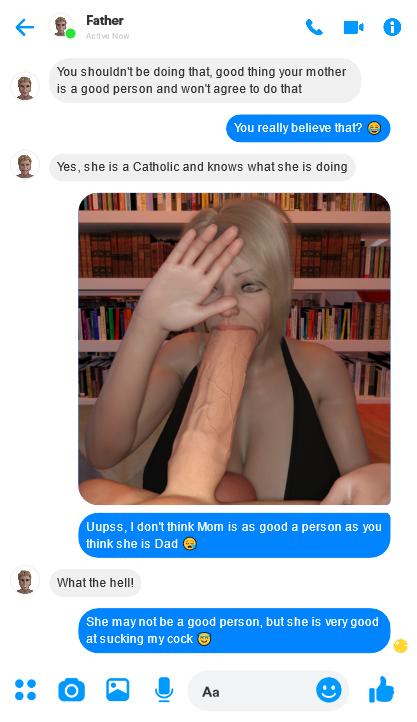 NotoriousCrs - Messenger 3D Porn Comic