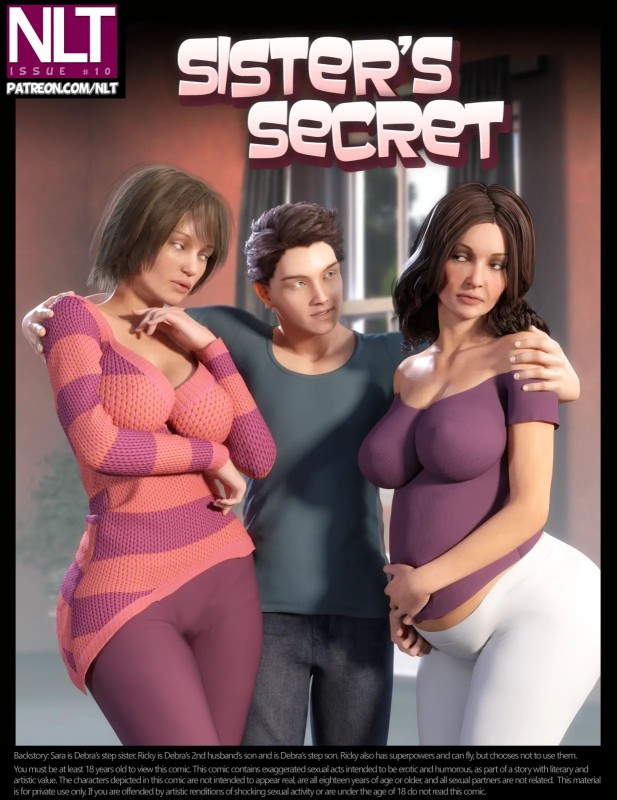 NLT Media - Sister’s Secret 3D Porn Comic