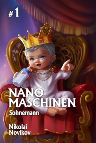Cover: Nikolai Novikov - Sohnemann (Nanomaschinen Buch 1): Eine Progression-Fantasy Abenteuer Serie