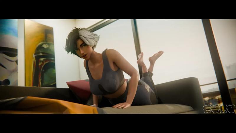 Ruru3DX - Training at Home (Marvel Rivals) 3D Porn Comic