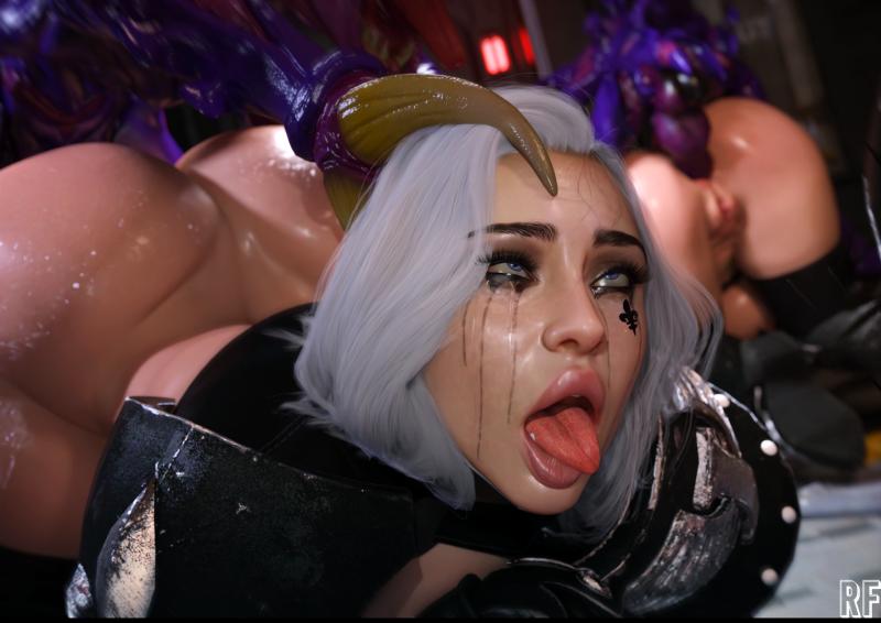 Rude Frog - Sister of Battle vs Tyranid Genestealer (Warhammer 40K) 3D Porn Comic