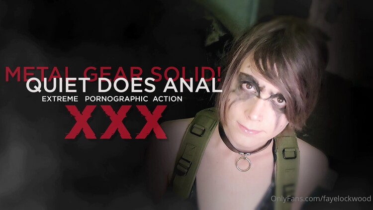 Faye Lockwood - Metal Gear Solid - QUIET DOES ANAL