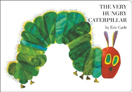 Cover: The Very Hungry Caterpillar board book - Carle, Eric