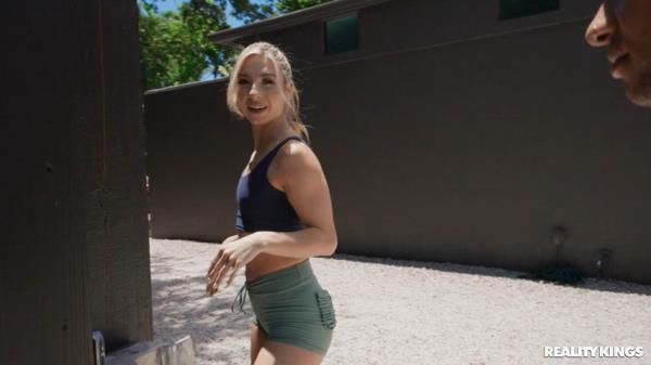 Cheerleader Kait - Sneaky Joggers, Hidden Fucking [SD 480p]