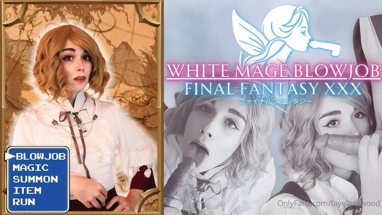 Faye Lockwood - White Image Blowjob - Final Fantasy