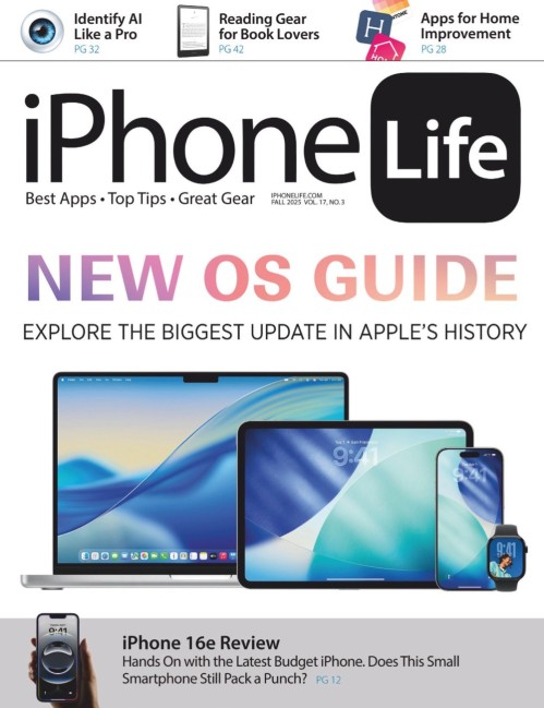 iPhone Life Magazine - Fall 2025