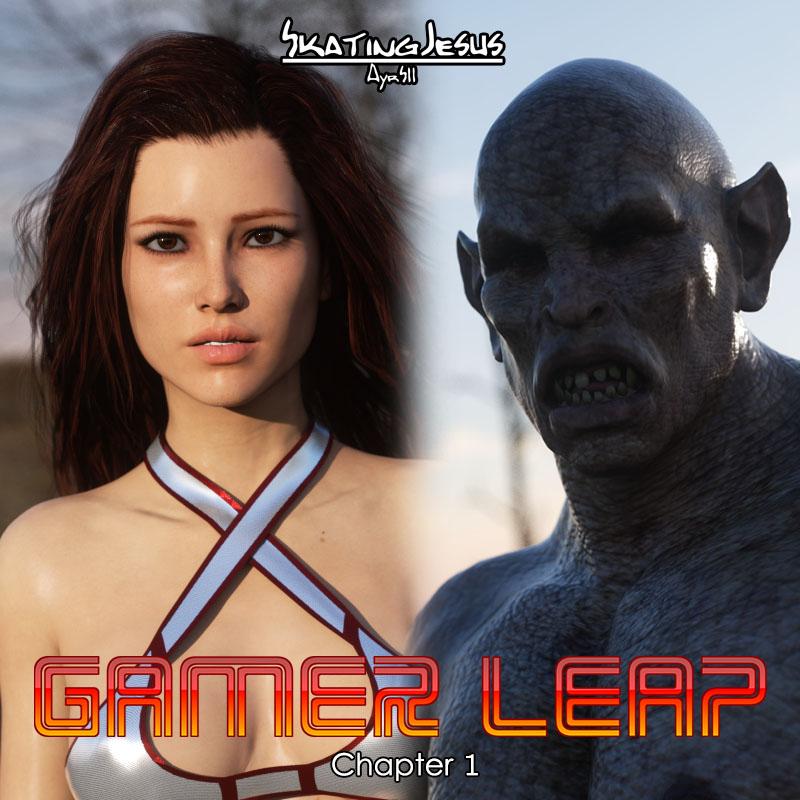 Skatingjesus - Gamer Leap 3D Porn Comic
