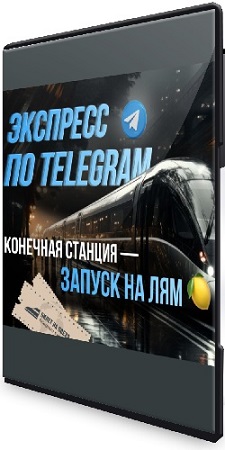 постер к Маша Березина - Экспресс по Telegram. Запуск на Лям (2025) Видеокурс