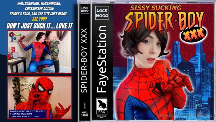 Faye Lockwood - Spider-Boy XXX - Sissy Sucking