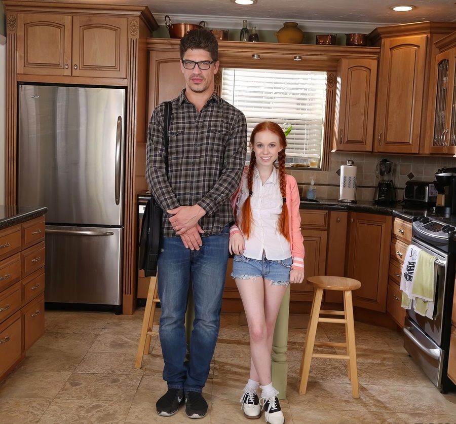 Dolly Little Tall Man Fucks Short Girl With Pigtails By Huge Dick FullHD 1080p