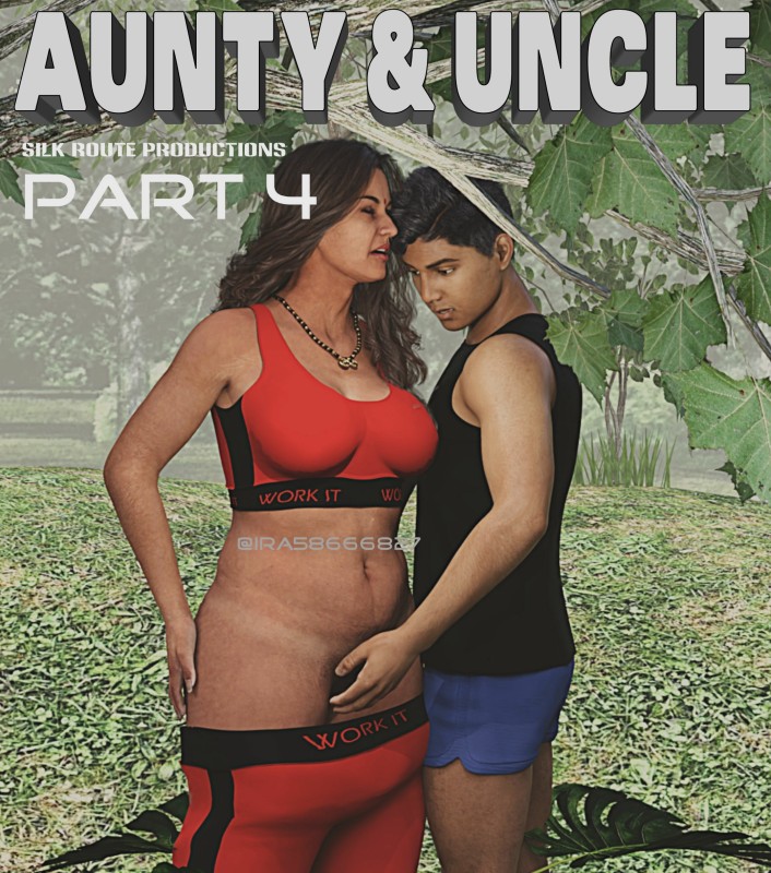 Silk Route - Aunty & Uncle 4 3D Porn Comic