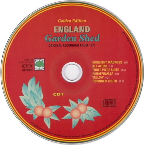 England - Garden Shed (1977) (Golden Edition, 2015) 2CD Lossless England - Garden Shed (1977) (Golden Edition, 2015) 2CD Lossless