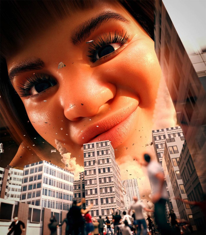 AshkiiWolf - Her Own City 3D Porn Comic