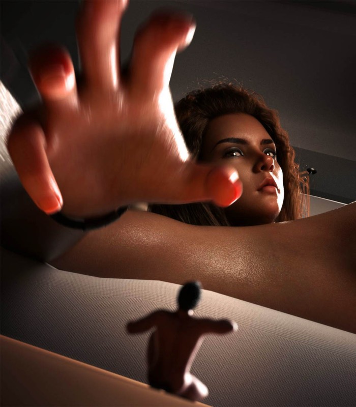AshkiiWolf - Quick Snack 3 3D Porn Comic