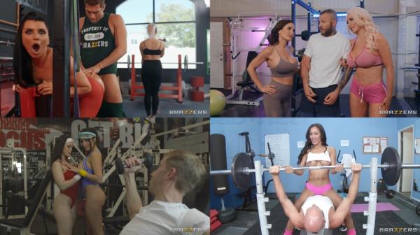 Anissa Kate, Abigail Mac, Amia Miley, Romi Rain, Lisa Ann, Nekane Sweet, Nicole Aniston, Nicolette Shea - Work It! The Best Of Gym Sex [FullHD 1080p]