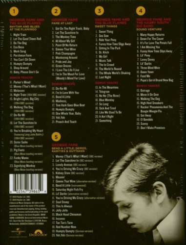 Georgie Fame – The Whole World’s Shaking (Complete Recordings 1963-1966)(2015) 5CD Lossless Georgie Fame – The Whole World’s Shaking (Complete Recordings 1963-1966)(2015) 5CD Lossless