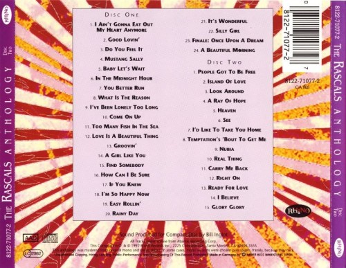 The Rascals - The Rascals Anthology (1992) 2CD Lossless