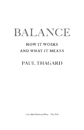 Cover: Balance How It Works and What It Means - Thagard