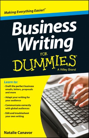 Cover: Business Writing For Dummies - Canavor