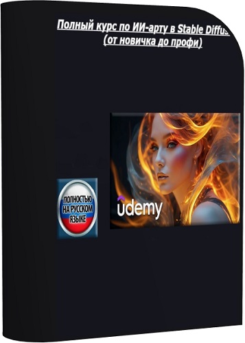 [Udemy] Полный курс по ИИ-арту в Stable Diffusion (от новичка до профи) (2025) WEBRip