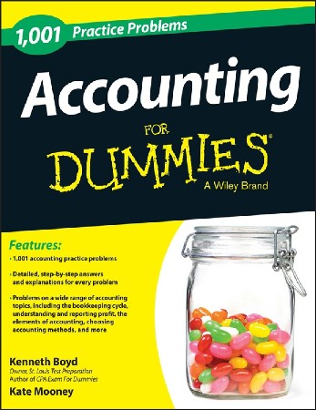 Cover: 1,001 Accounting Practice Problems For Dummies - Boyd