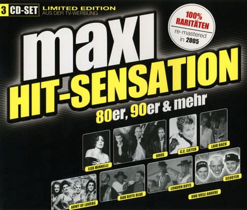 Maxi Hit-Sensation - 80er, 90er And Mehr - 100 % Raritaten (3CD) (2005) FLAC