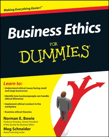 Cover: Business Ethics for Dummies - Schnieder