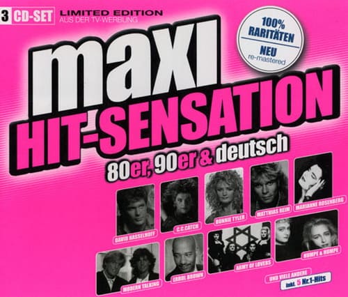 Maxi Hit-Sensation - 80er, 90er And Deutsch - 100 % Raritaten (3CD) (2005) FLAC Maxi Hit-Sensation - 80er, 90er And Deutsch - 100 % Raritaten (3CD) (2005) FLAC