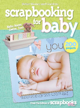 Cover: Scrapbooking for Baby - Better Homes & Gardens