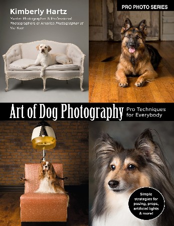 Cover: Art of Dog Photography - Kimberly Hartz
