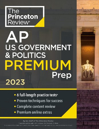 Cover: AP US Government Test AudioLearn Study Guide - AudioLearn Editors