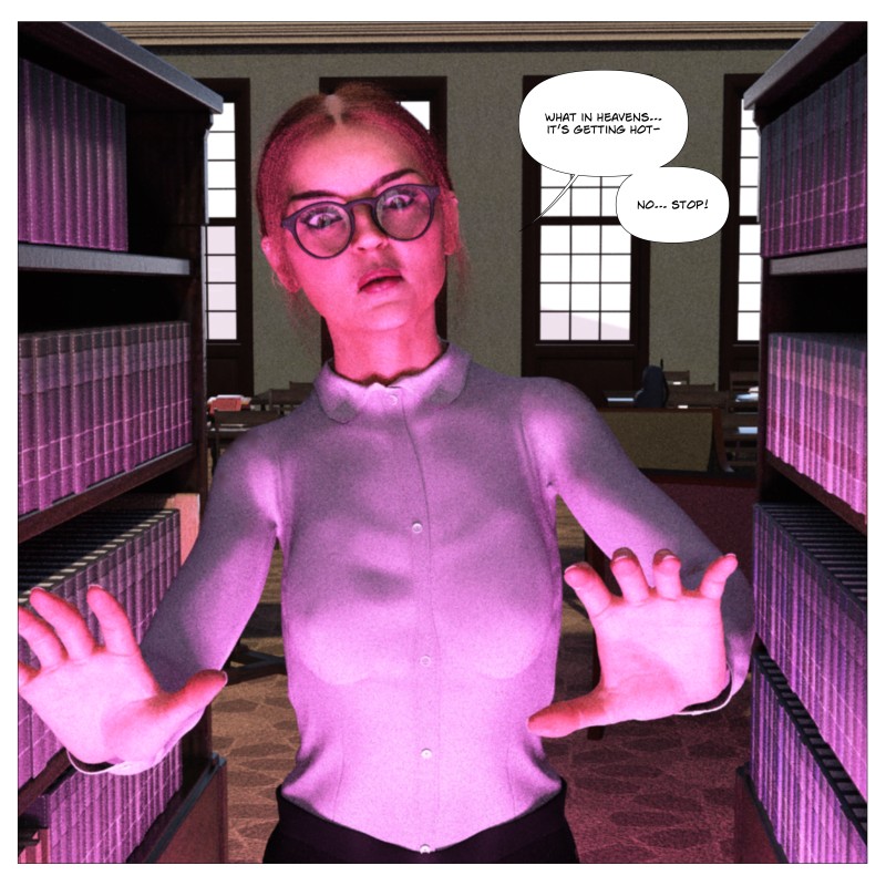 TrissMagistus - Suggestion Box - Succubus Seal: The Librarian 3D Porn Comic