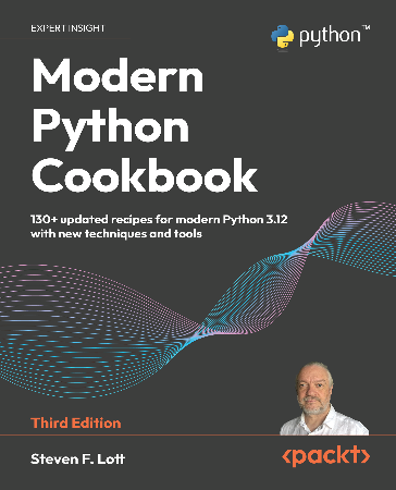 Cover: Modern Python Cookbook - Steven F. Lott