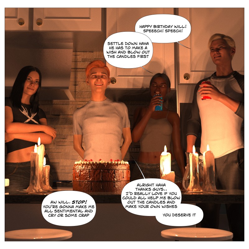 TrissMagistus - Suggestion Box: Birthday Wish 3D Porn Comic