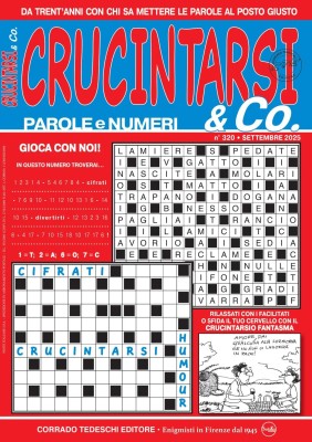 Crucintarsi & Co - Settembre 2025