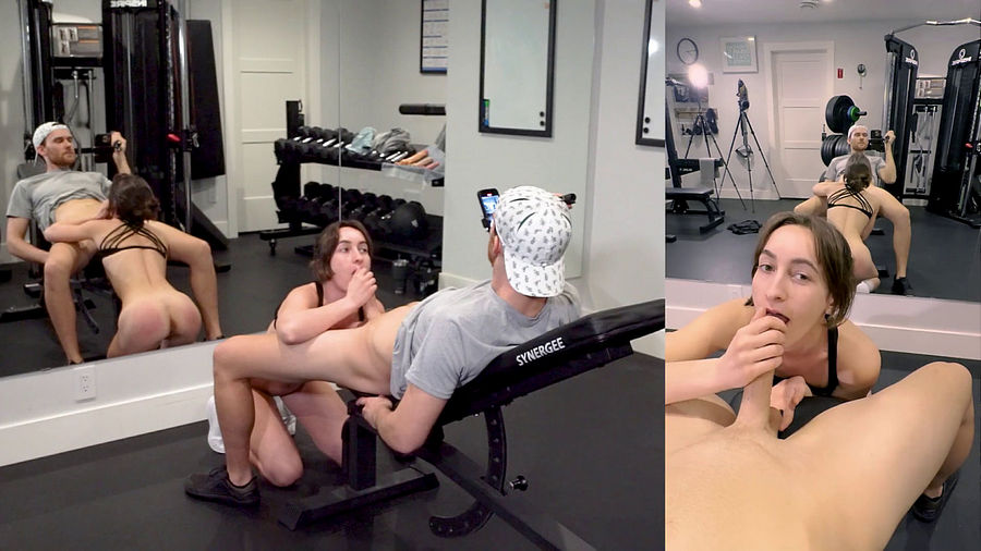 Working Out Made Us So Horny And He Came All Over My Abs  Real Amateur Couple (Onlyfans) FullHD 1080p