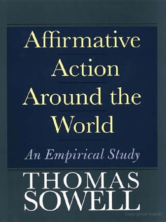 Cover: Affirmative Action Around the World - Thomas Sowell