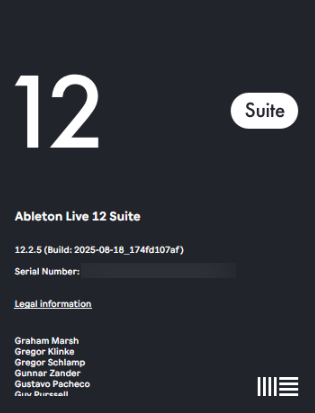 Ableton Live Suite 12.2.2
