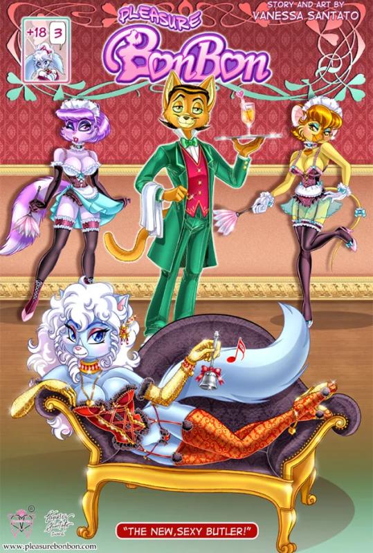 VanessaSan - Pleasure BonBon - Chapter 3: The New, Sexy Butler Porn Comics