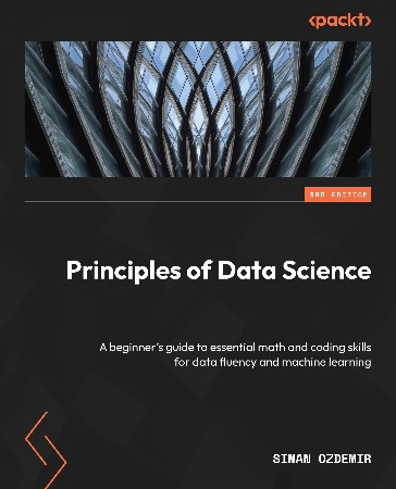Cover: Principles of Data Science - Ozdemir