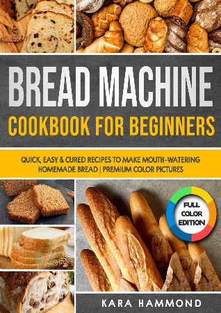Cover: Bread Machine Cookbook For Beginners - Davis
