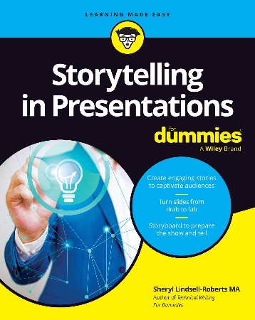 Cover: Storytelling in Presentations For Dummies - Lindsell-Roberts