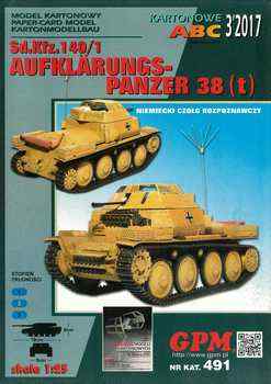    Sd.Kfz.140/1 Aufklarungs-Panzer 38(t) (GPM 491)