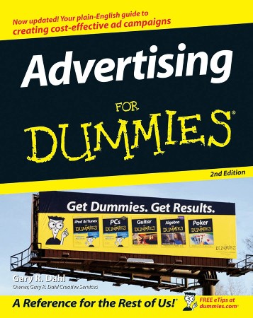 Cover: Advertising For Dummies - Dahl
