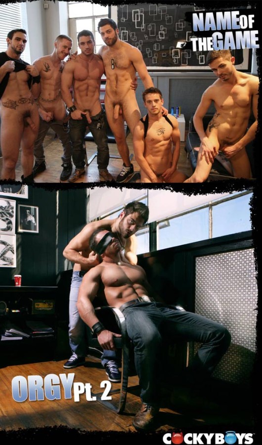 CockyBoys - Orgy Pt  2 - From Name of the Game