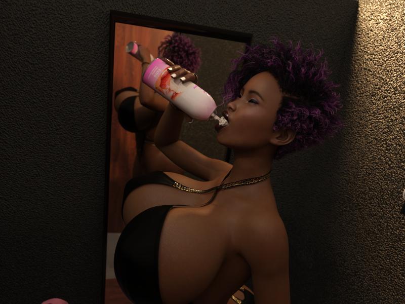 [Mr.Phoenyxx] Bimbo Coffee Shop Chapter 1-7 3D Porn Comic
