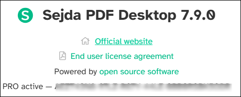 Sejda PDF Desktop Pro 7.9.0